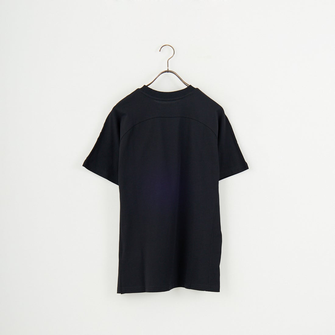 1PIU1UGUALE3 RELAX [ウノ ピゥ ウノ ウグァーレ トレ] 2重ロゴ半袖Tシャツ [UST-25079] SN90 BLACK