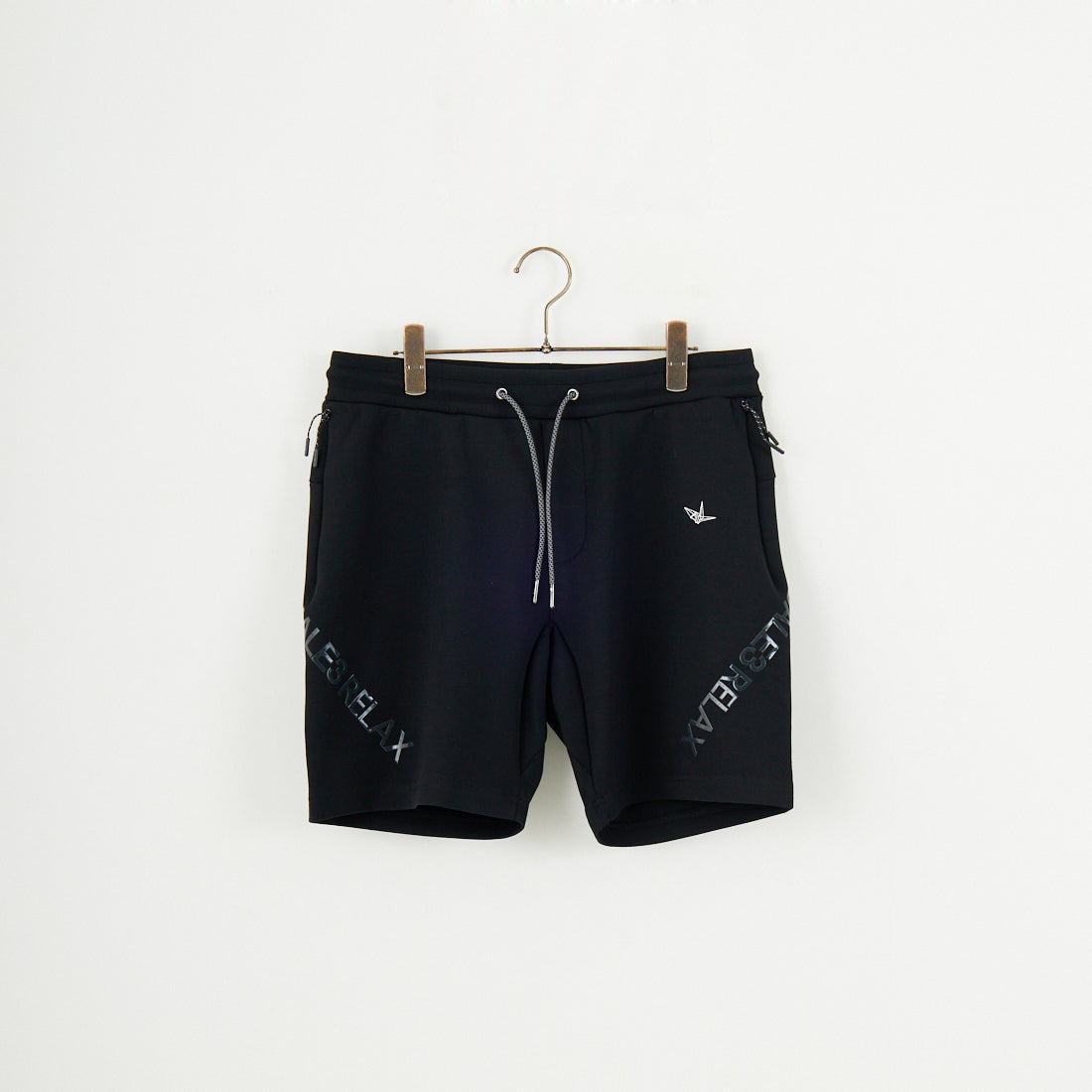 1PIU1UGUALE3 RELAX [ウノ ピゥ ウノ ウグァーレ トレ] トレーニングショーツ [USB-25002] SN90 BLACK