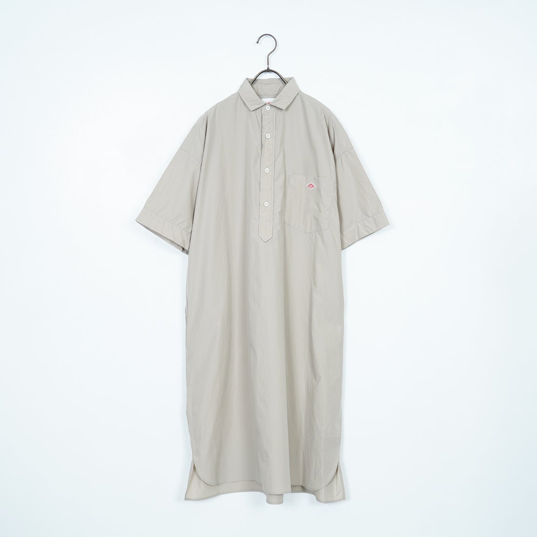 DANTON [ダントン] シャツワンピース [JD-3655CPL] GREIGE
