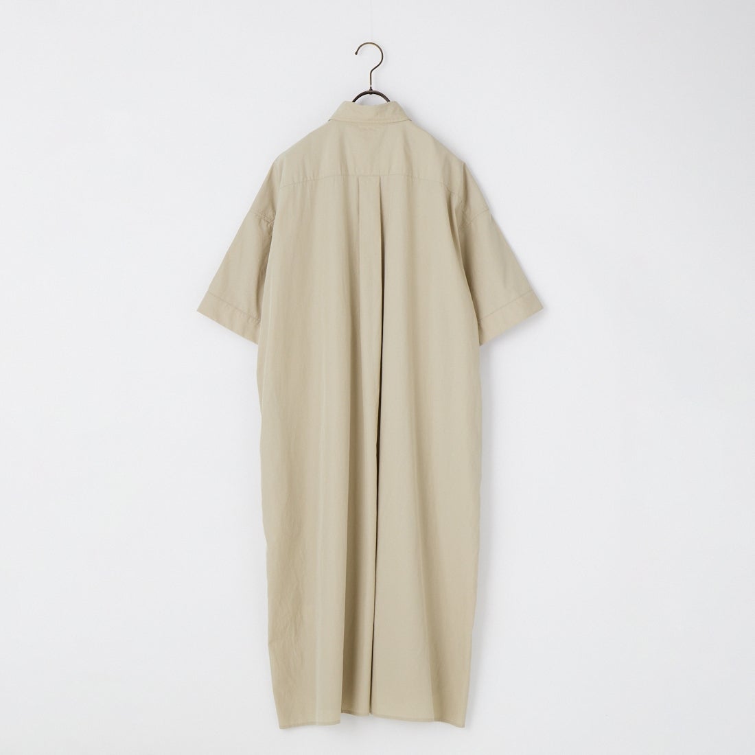 DANTON [ダントン] シャツワンピース [JD-3655CPL] GREIGE