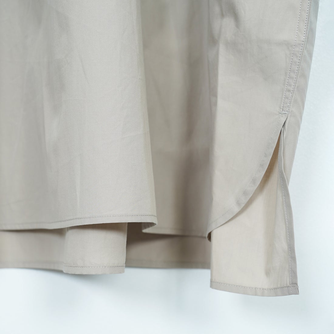 DANTON [ダントン] シャツワンピース [JD-3655CPL] GREIGE