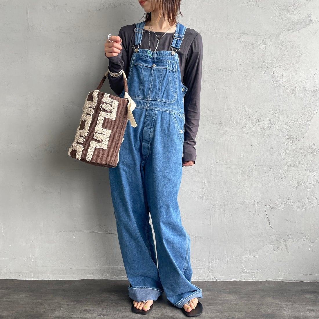 beej [ビージ] バケットトートバッグ [25SS-PWMI-IT009] BROWN