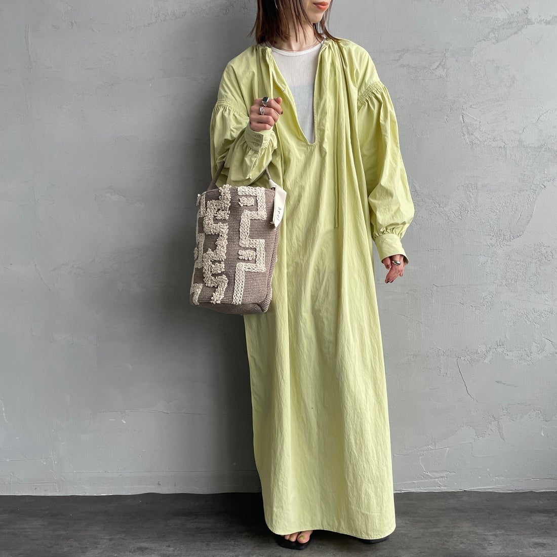 beej [ビージ] バケットトートバッグ [25SS-PWMI-IT009] TOPE