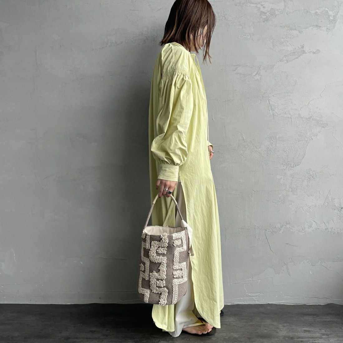 beej [ビージ] バケットトートバッグ [25SS-PWMI-IT009] TOPE