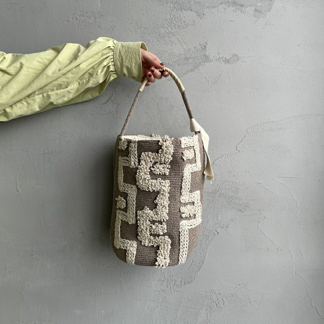 beej [ビージ] バケットトートバッグ [25SS-PWMI-IT009] TOPE