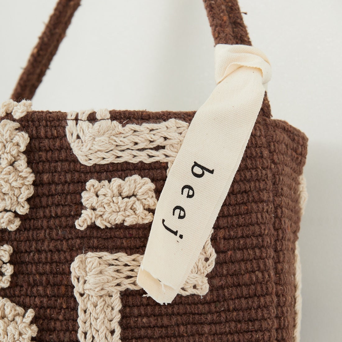 beej [ビージ] バケットトートバッグ [25SS-PWMI-IT009] BROWN