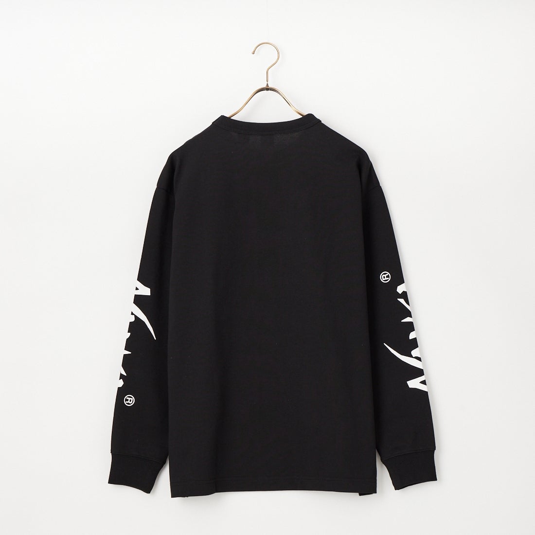 NANGA [ナンガ] エコハイブリッド スリーブロゴTシャツ [N2500-1L030A] BLK