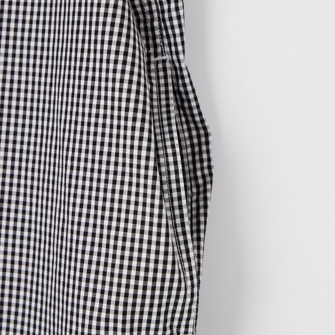 DANTON [ダントン] ショートスリーブ プルオーバードレス [JD-3655CPP] BK GINGHAM