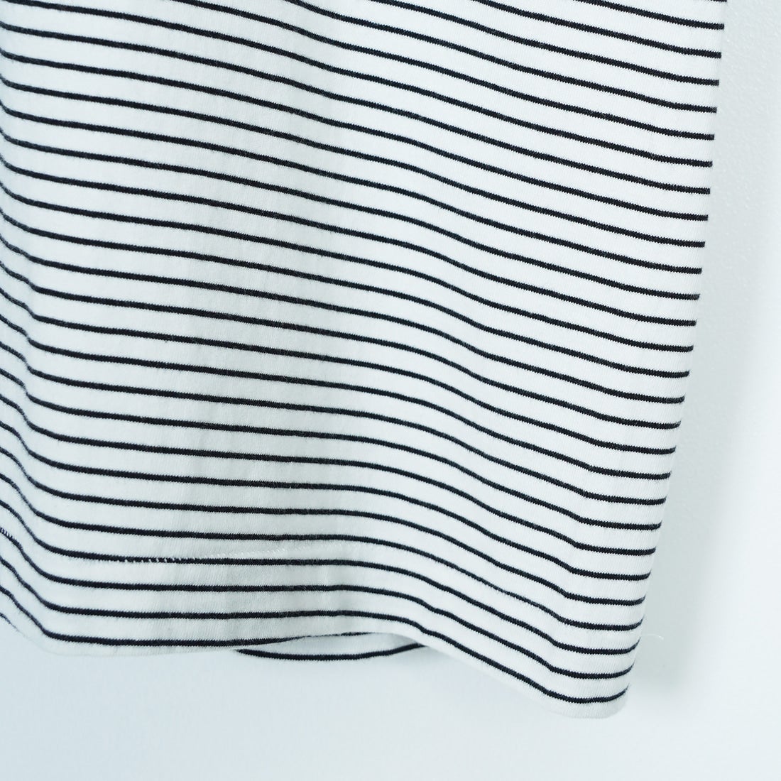 Health knit [ヘルスニット] クルーネック ロングスリーブ ボーダーTシャツ [HR25S-M108] WHITE