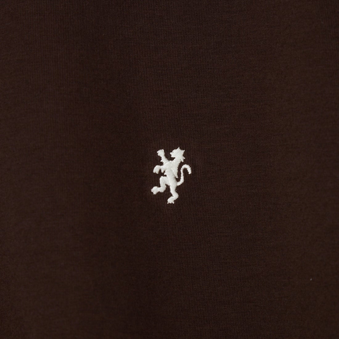 Gymphlex [ジムフレックス] クルーネック ニットラインTシャツ [GY-C0448CCB] BROWN/ECRU