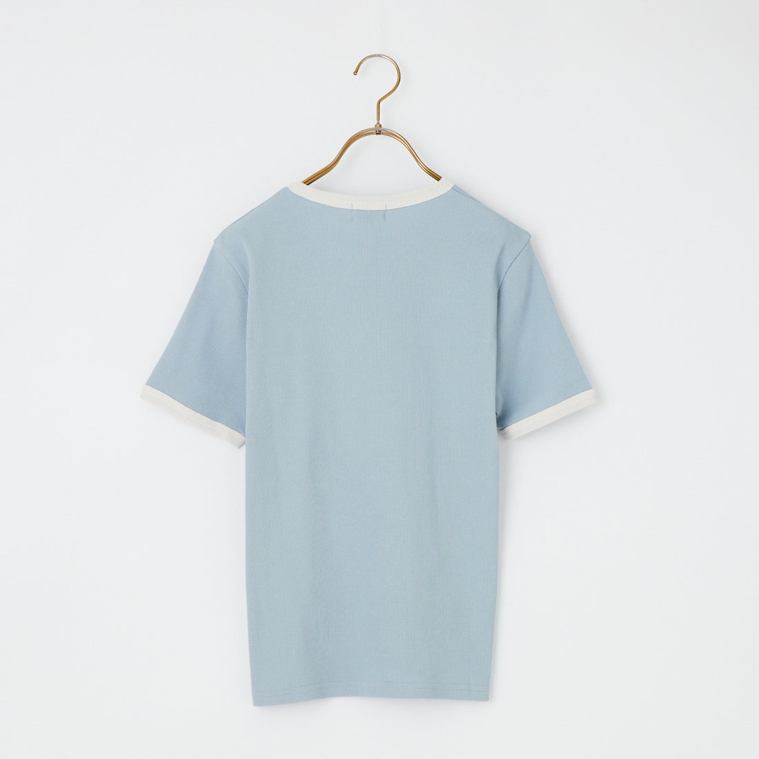 Gymphlex [ジムフレックス] クルーネックリンガーTシャツ [GY-C0326VRL] DK.SAX