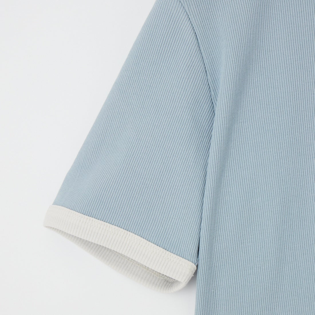 Gymphlex [ジムフレックス] クルーネックリンガーTシャツ [GY-C0326VRL] DK.SAX