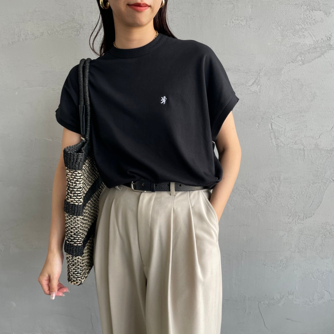 BLACK&&モデル身長：163cm 着用サイズ：14&&