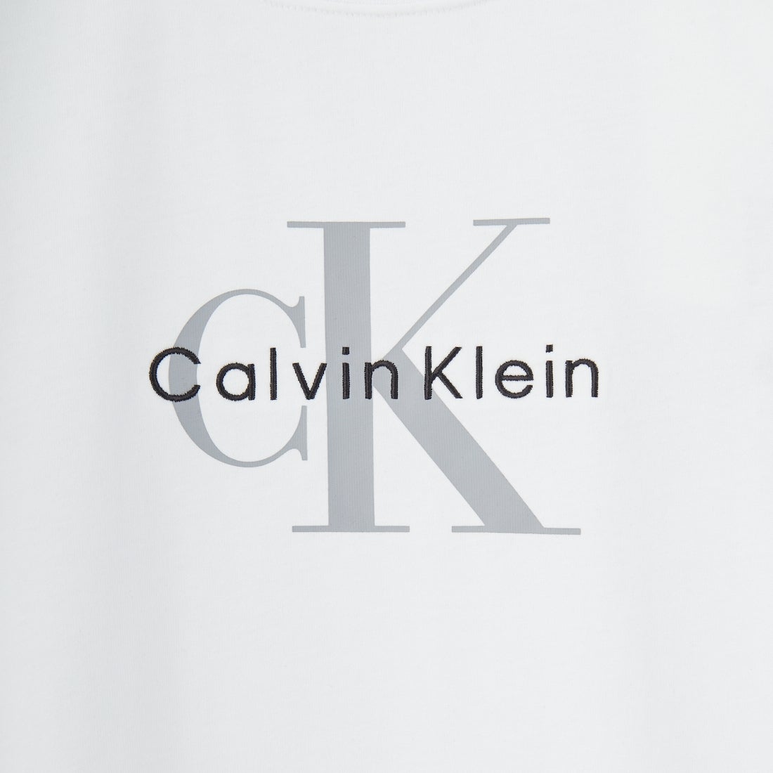 Calvin Klein [カルバンクライン] モノグラムクルーネックショートスリーブTシャツ [47B865G] YAA