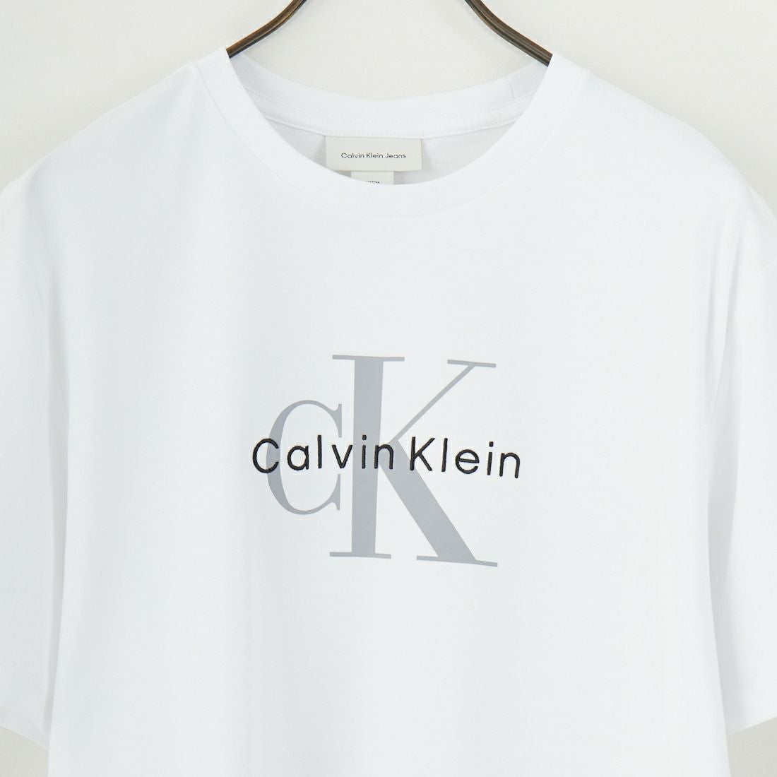 Calvin Klein [カルバンクライン] ショートスリーブモノグラムプリントTシャツ [4RB862G] YAA