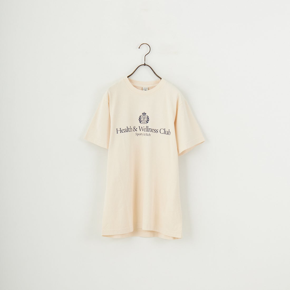 Sporty&Rich [スポーティアンドリッチ] H&W クレストTシャツ [TO043606241]