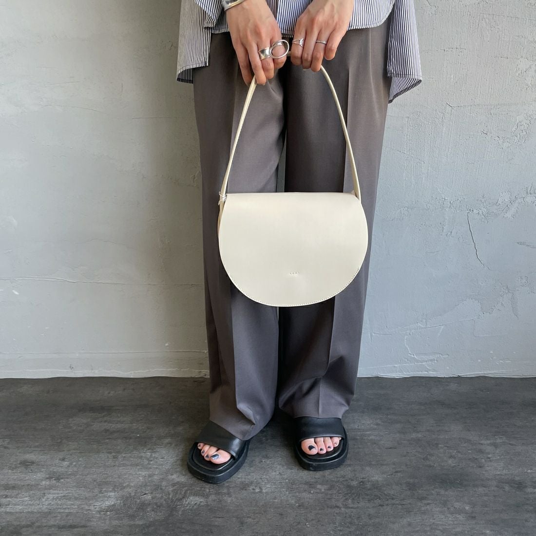 YAHKI [ヤーキ] フェイクレザー トートバッグ [YH-470V]｜ジーンズ