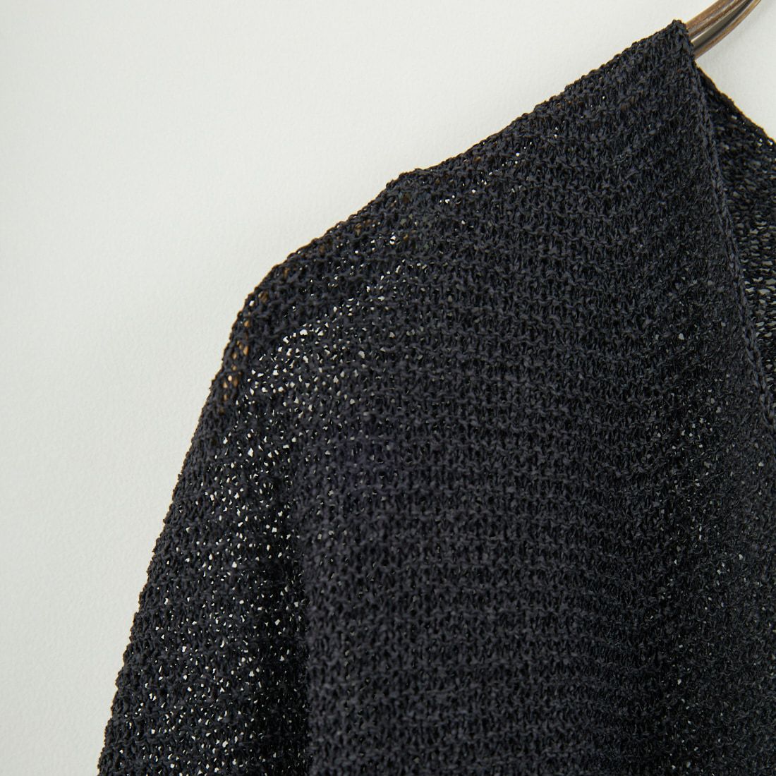 Jeans Factory Clothes [ジーンズファクトリークローズ] ホールガーメントカーディガン [113-2037] ﾌﾞﾗｯｸ