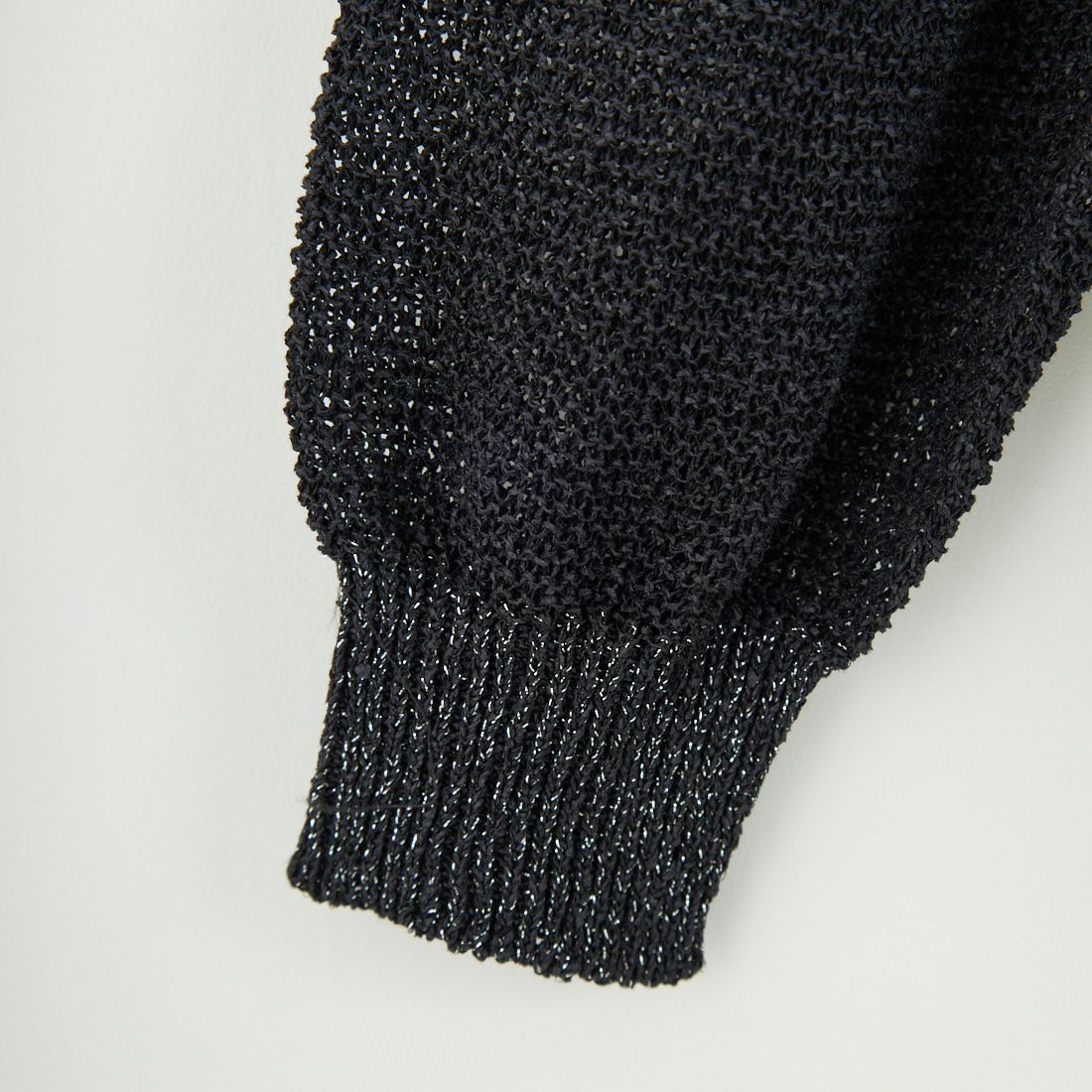 Jeans Factory Clothes [ジーンズファクトリークローズ] ホールガーメントカーディガン [113-2037] ﾌﾞﾗｯｸ