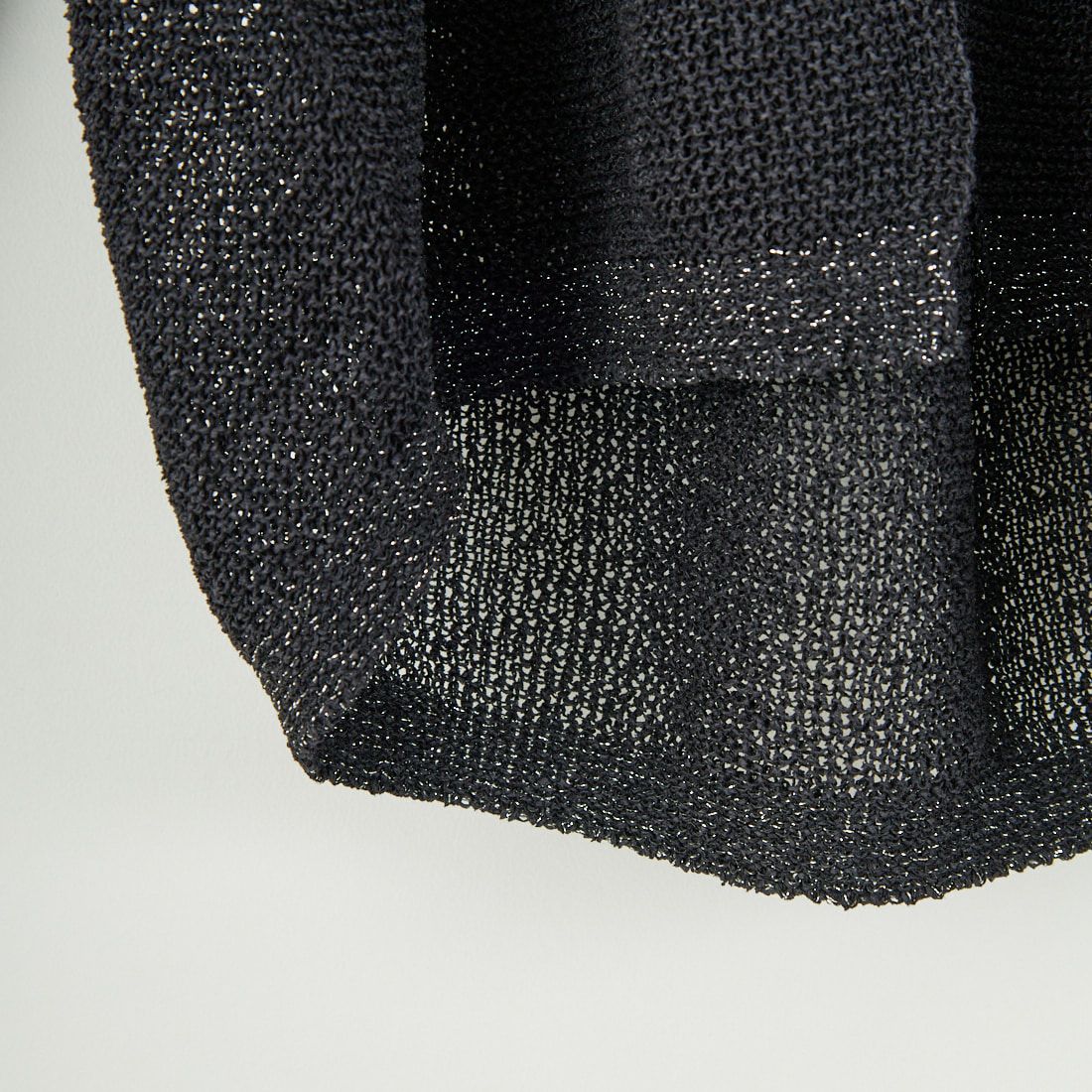 Jeans Factory Clothes [ジーンズファクトリークローズ] ホールガーメントカーディガン [113-2037] ﾌﾞﾗｯｸ