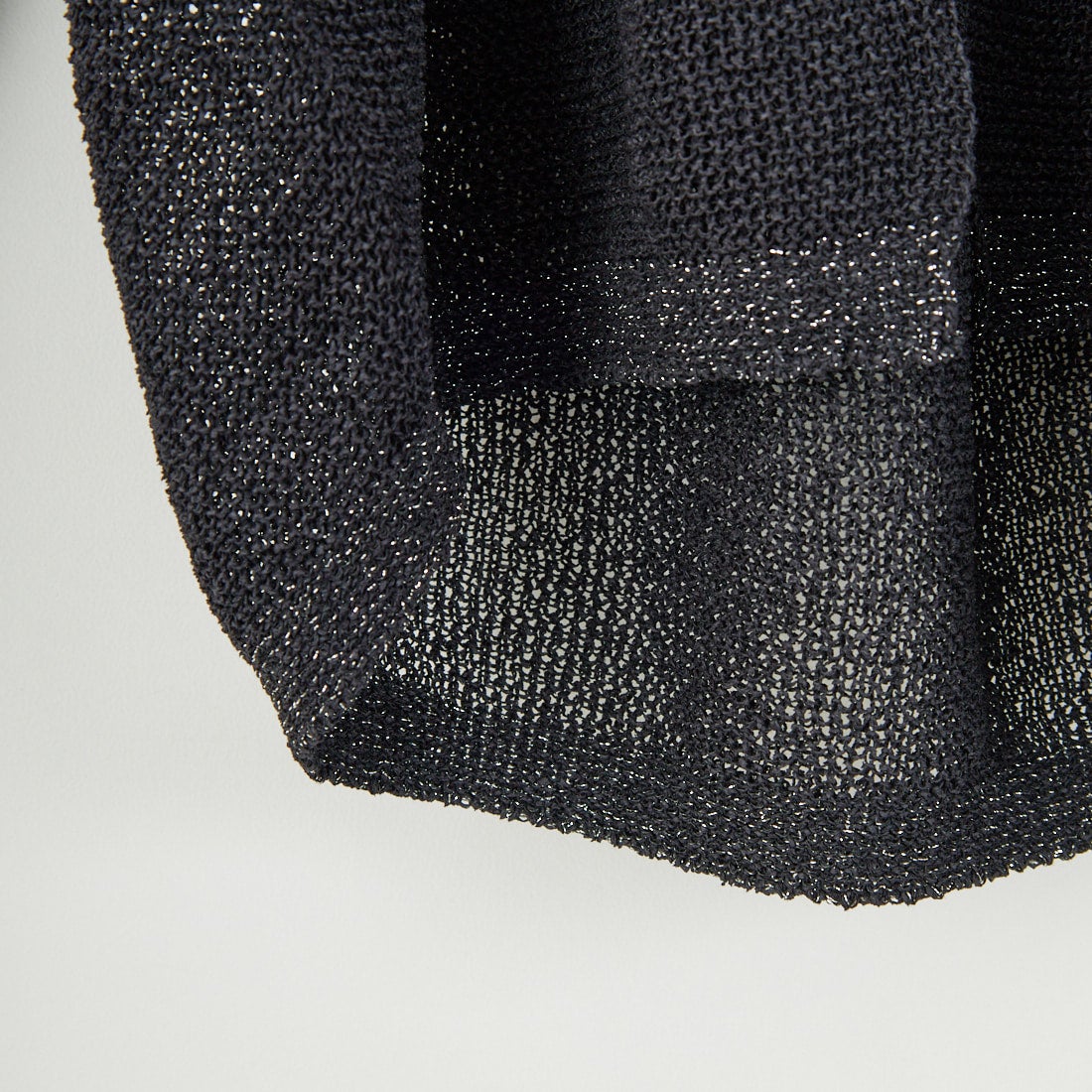 Jeans Factory Clothes [ジーンズファクトリークローズ] ホールガーメントカーディガン [113-2037] ﾌﾞﾗｯｸ