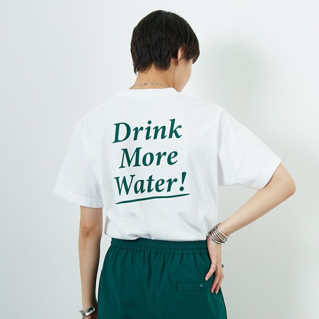 WHITE&&モデル身長：160cm 着用サイズ：S&&