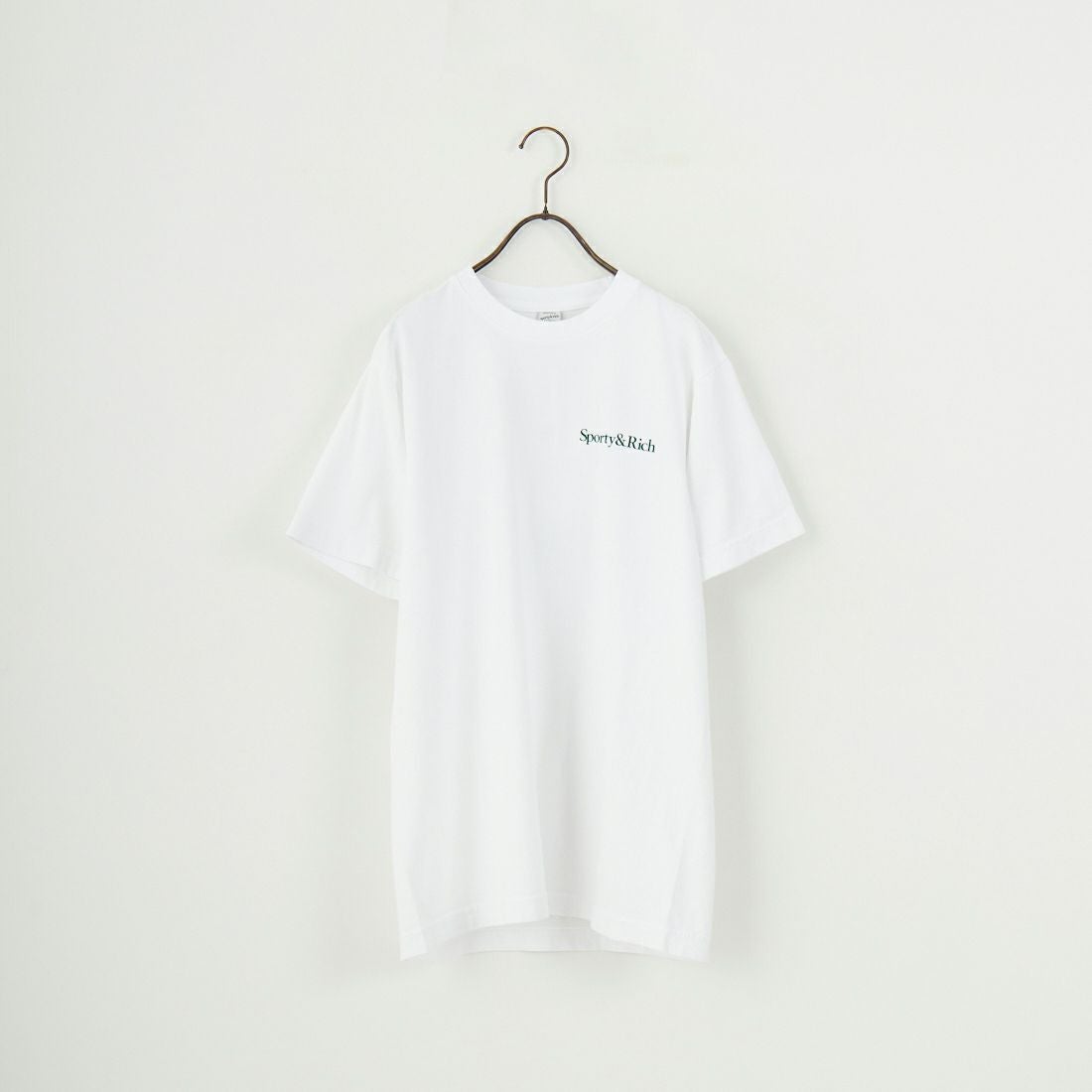Sporty&Rich [スポーティアンドリッチ] Drink More Water Tシャツ [TO043606300] WHITE
