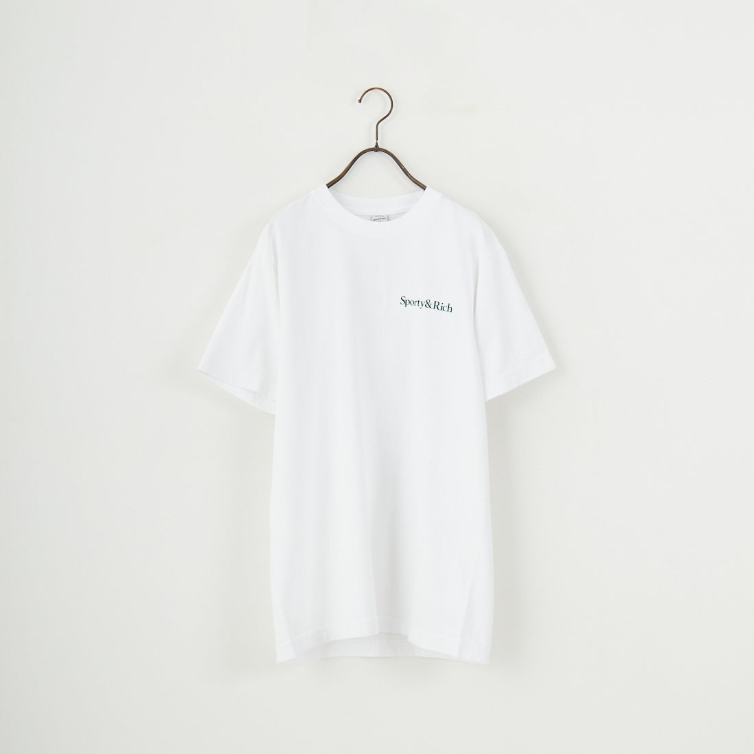 Sporty&Rich [スポーティアンドリッチ] Drink More Water Tシャツ [TO043606300] WHITE