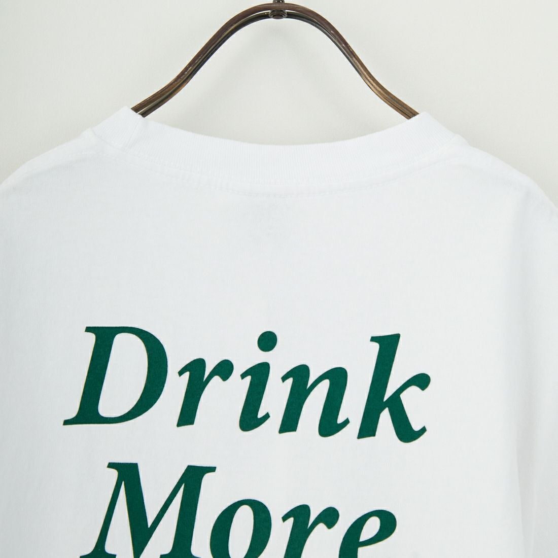 Sporty&Rich [スポーティアンドリッチ] Drink More Water Tシャツ [TO043606300] WHITE