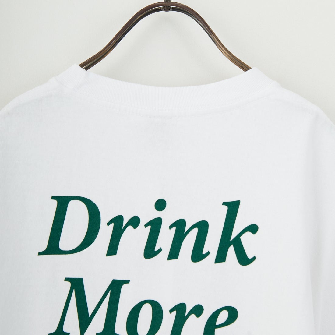 Sporty&Rich [スポーティアンドリッチ] Drink More Water Tシャツ [TO043606300] WHITE