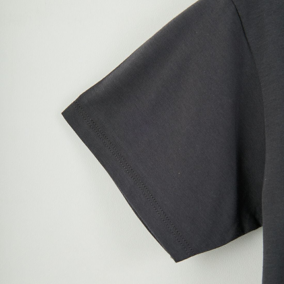 me. [ミードット] EMBRODERY ベーシックTシャツ [ME-24402] 289 CHARCO