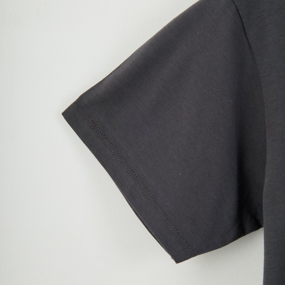 me. [ミードット] EMBRODERY ベーシックTシャツ [ME-24402] 289 CHARCO