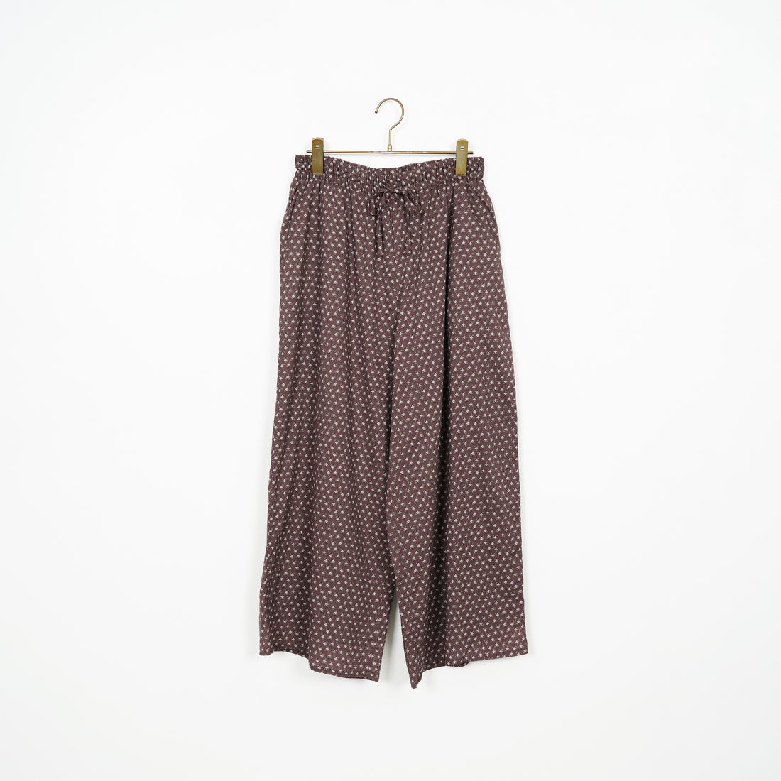 soil [ソイル] ワイドイージーパンツ [NSL25106] 8600 BRN