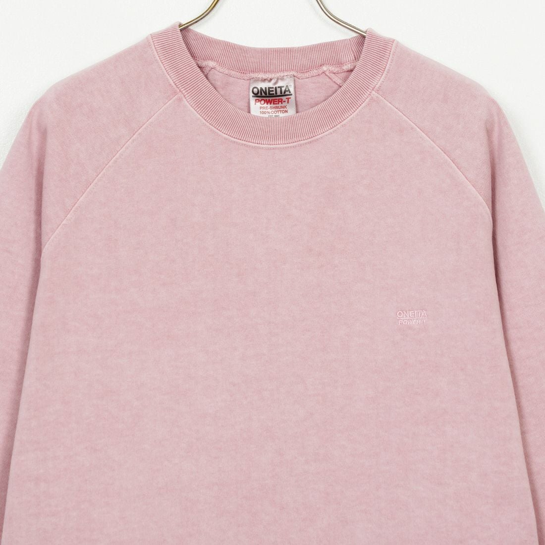 ONEITA [オニータ] ピグメント刺繍T [2522-415IN] PINK