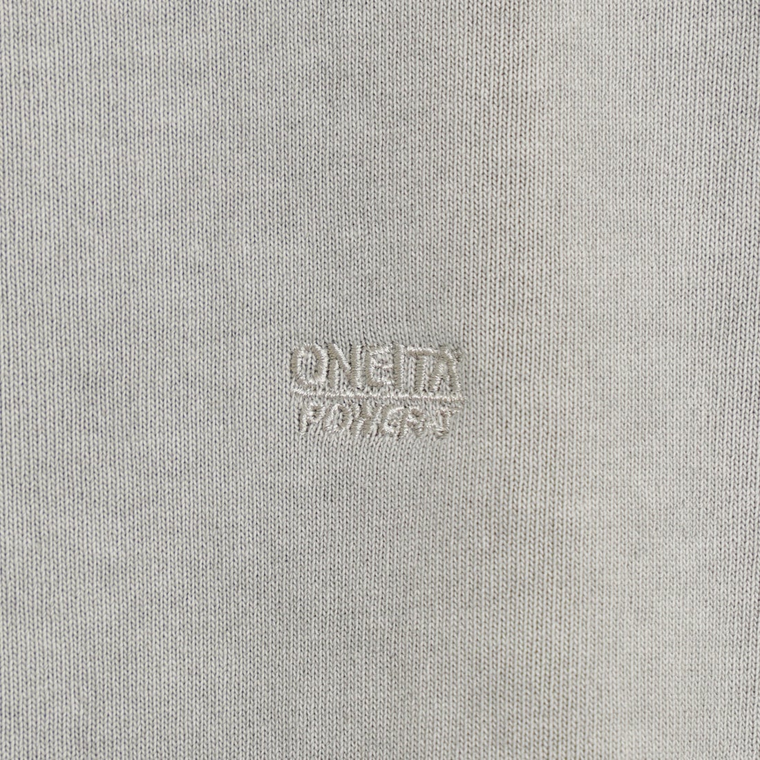 ONEITA [オニータ] ピグメント刺繍T [2522-415IN] ASH