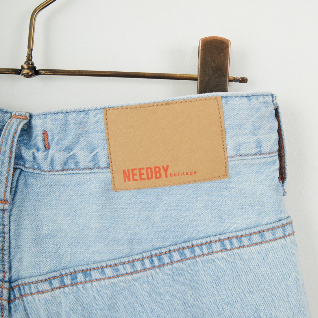 NEEDBY heritage [ニードバイヘリテージ] 「LUNA」ライトオンスデニム [330100637ILT] I-LT/TP BL