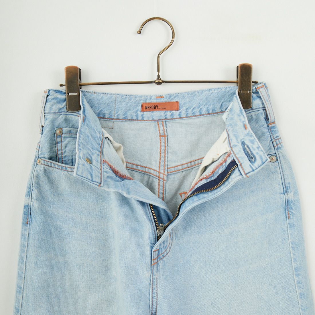 NEEDBY heritage [ニードバイヘリテージ] 「LUNA」ライトオンスデニム [330100637ILT] I-LT/TP BL