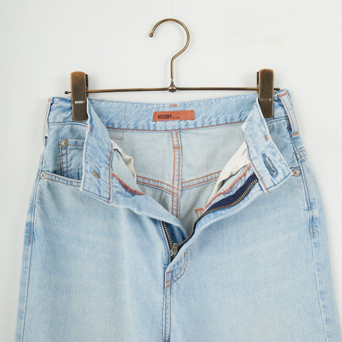 NEEDBY heritage [ニードバイヘリテージ] 「LUNA」ライトオンスデニム [330100637ILT] I-LT/TP BL