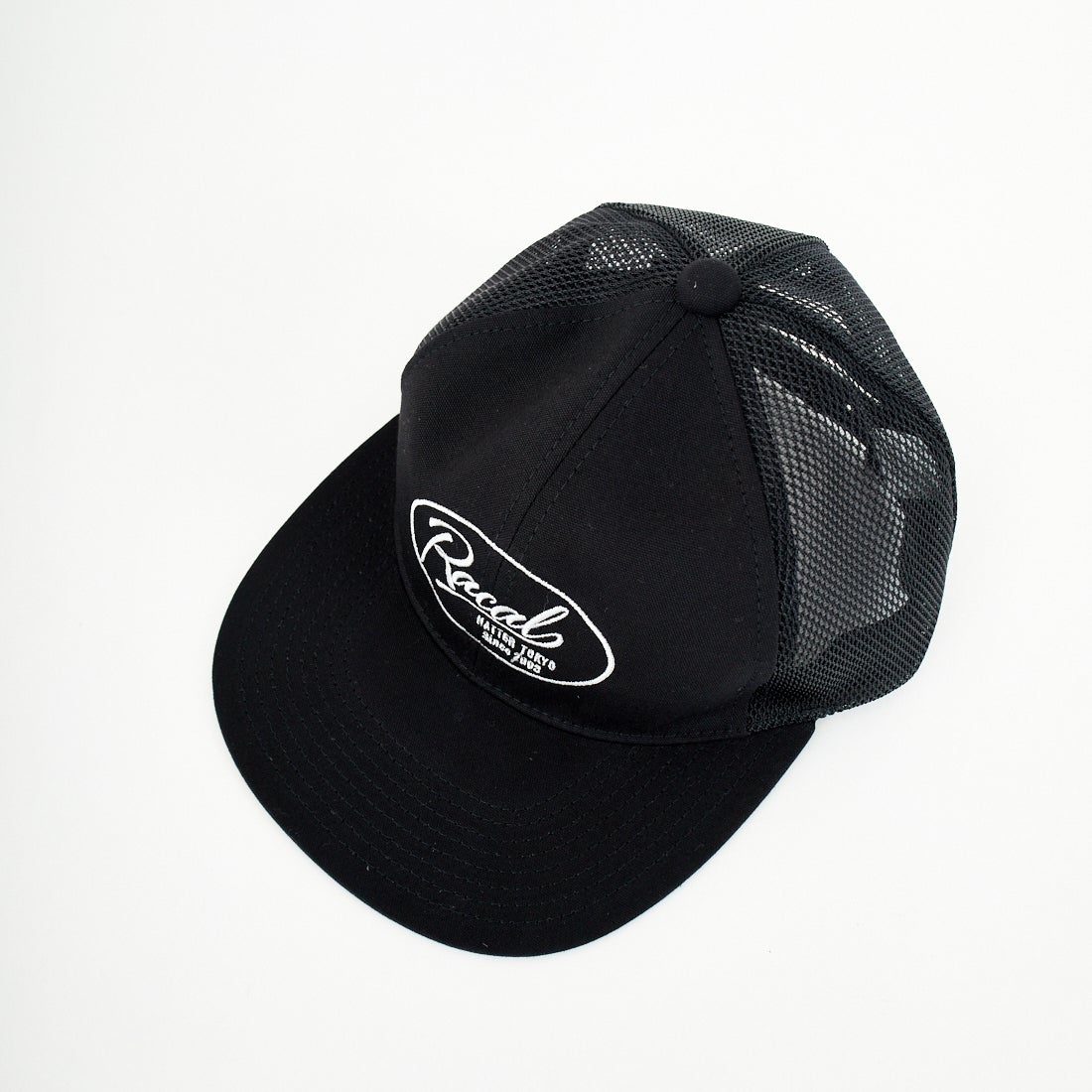 RACAL [ラカル] フラットバイザーメッシュキャップ [RL-25-1389] BLACK