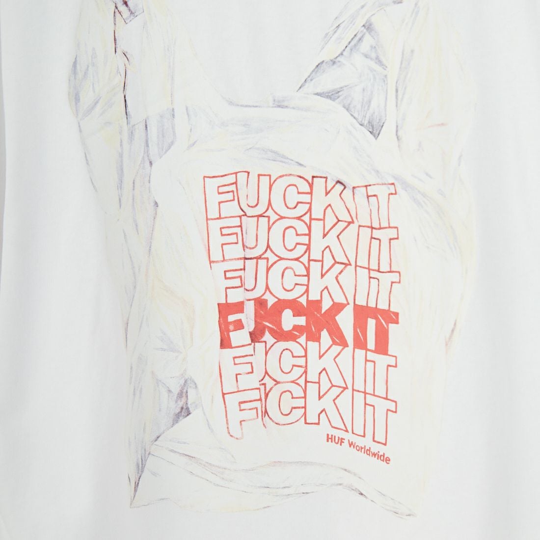 HUF [ハフ] MERIDA ショートスリーブTシャツ [TS02410] WHITE