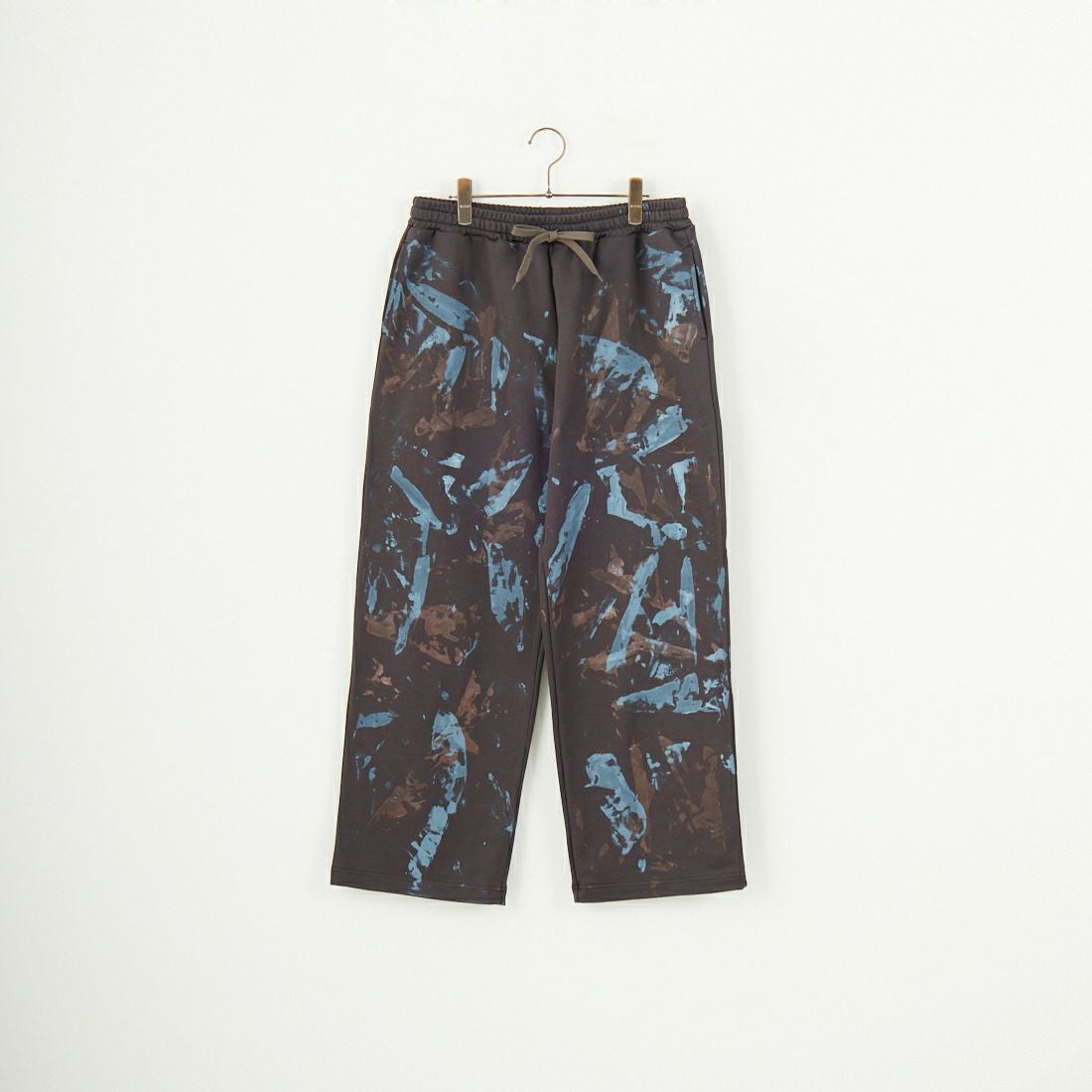 iori [イオリ] 別注 プリントスウェットパンツ [IP117-JF] CHARCOAL