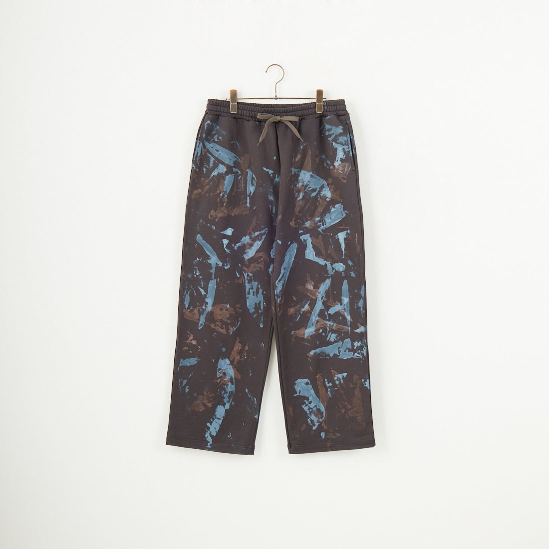 iori [イオリ] 別注 プリントスウェットパンツ [IP117-JF] CHARCOAL