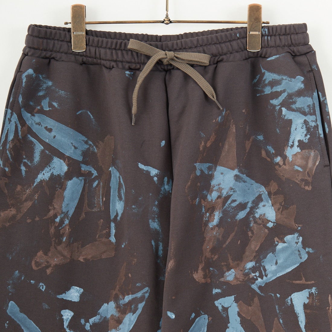 iori [イオリ] 別注 プリントスウェットパンツ [IP117-JF] CHARCOAL