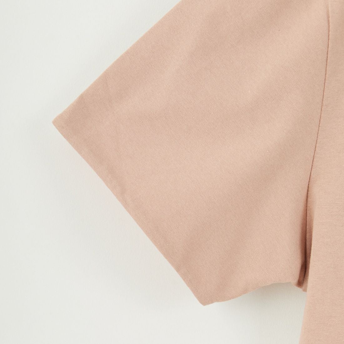 ChahChah [チャーチャー] フェイクレイヤード ショートスリーブTシャツ [CC-25SS-C03] NUTS PEACH