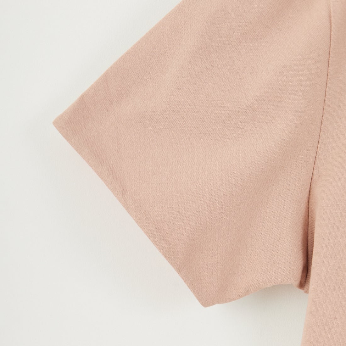 ChahChah [チャーチャー] フェイクレイヤード ショートスリーブTシャツ [CC-25SS-C03] NUTS PEACH