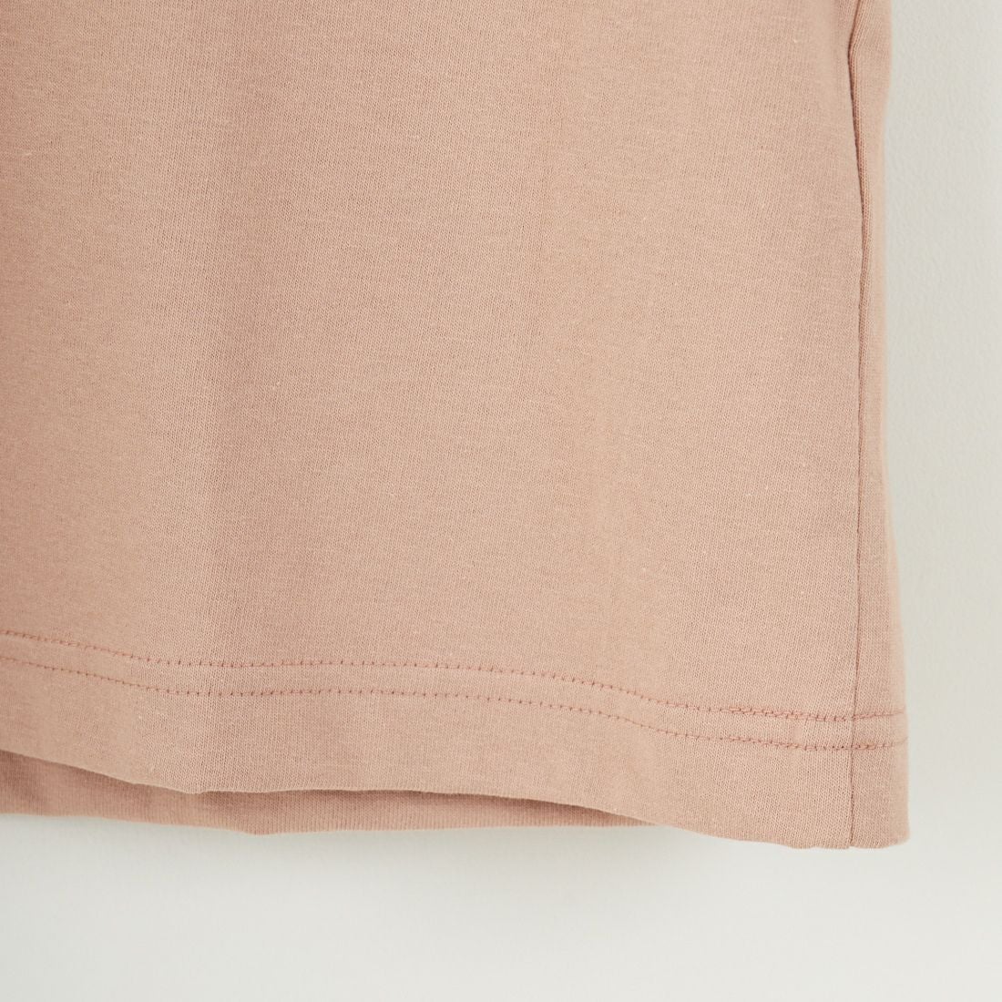 ChahChah [チャーチャー] フェイクレイヤード ショートスリーブTシャツ [CC-25SS-C03] NUTS PEACH