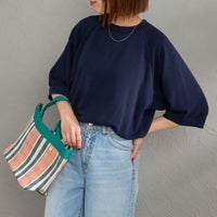 85 NAVY&&モデル身長：159cm 着用サイズ：F0&&