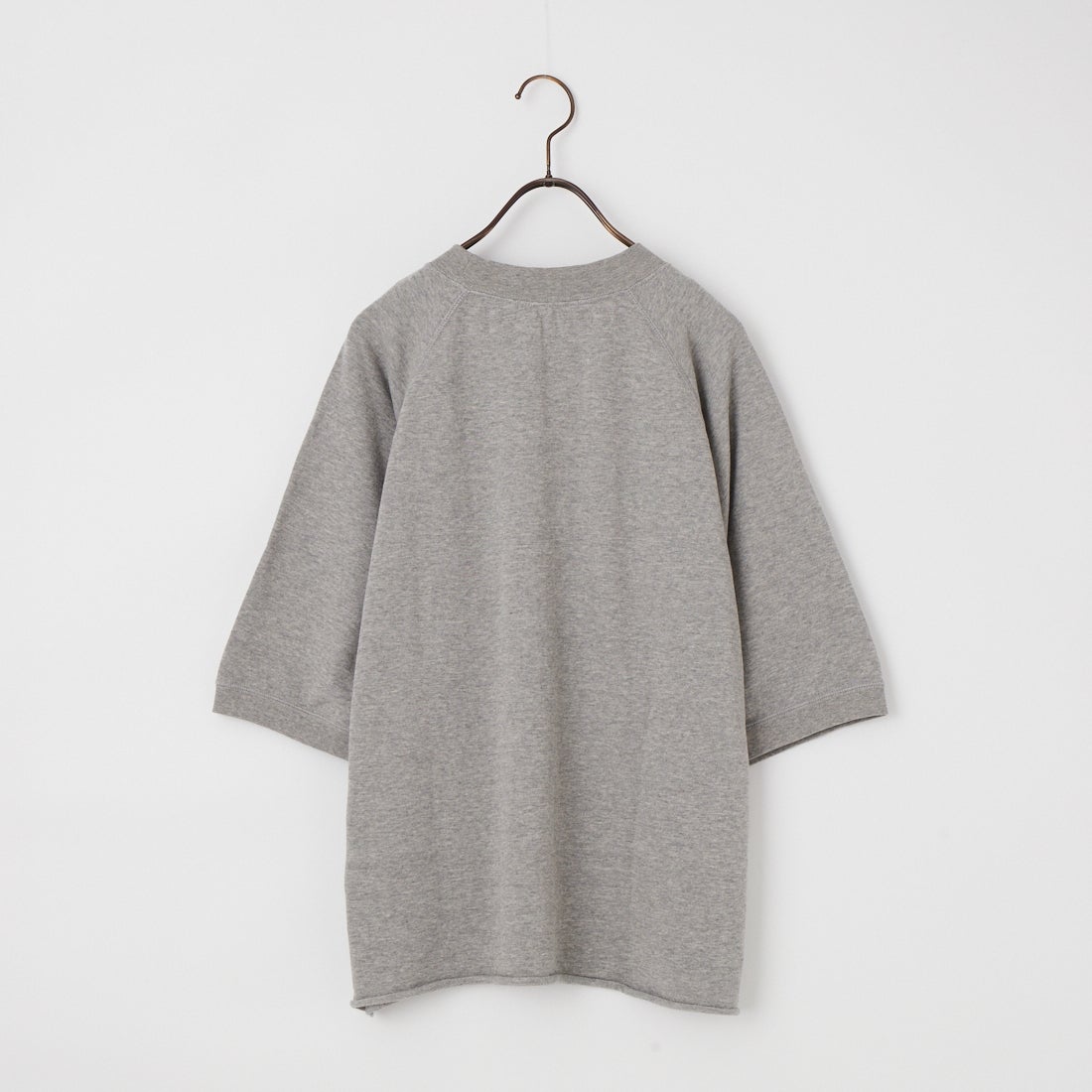 THE SHINZONE [ザ シンゾーン] INLAYED ハーフスリーブTシャツ [25SMSCU03] 06 GRAY