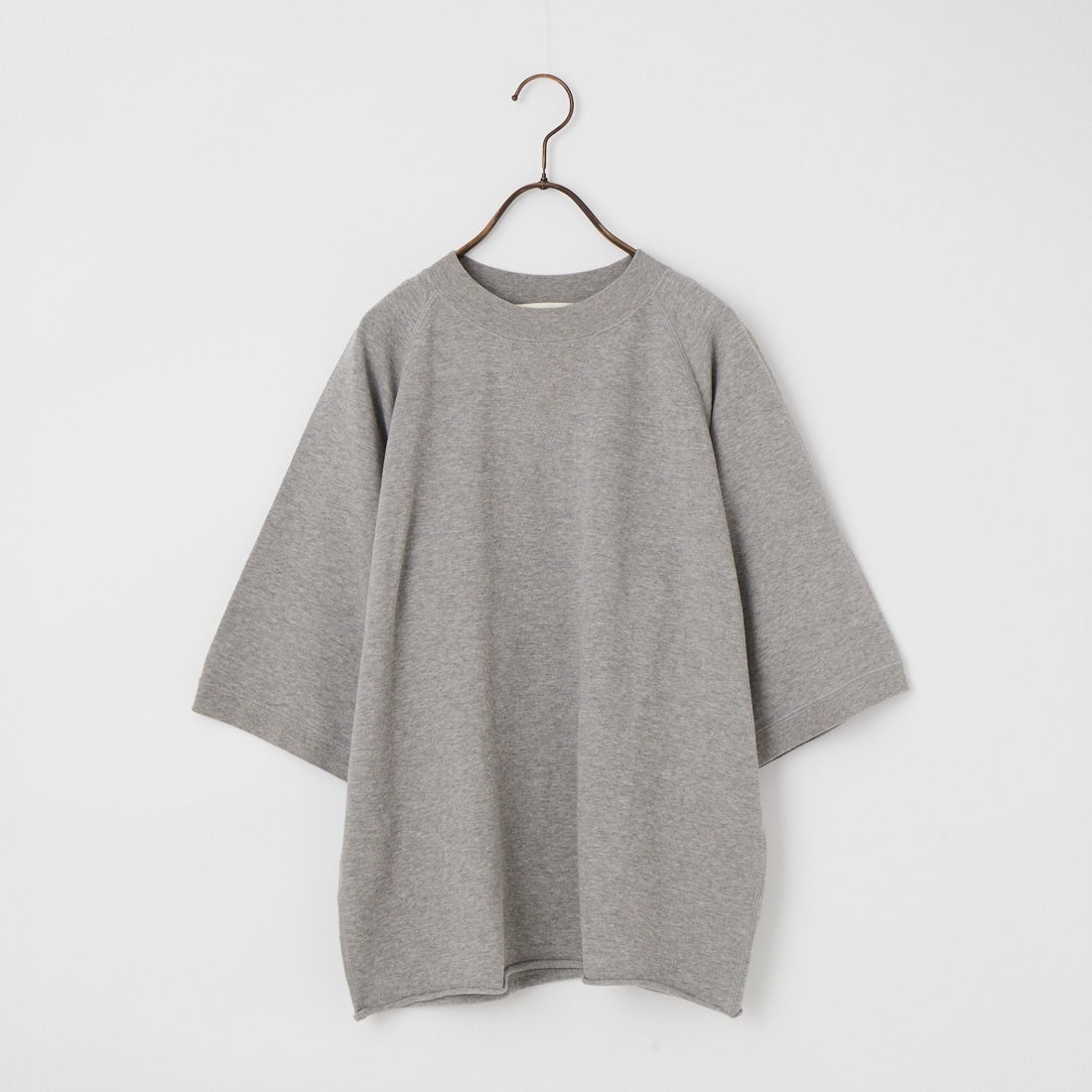 THE SHINZONE [ザ シンゾーン] INLAYED ハーフスリーブTシャツ [25SMSCU03] 06 GRAY