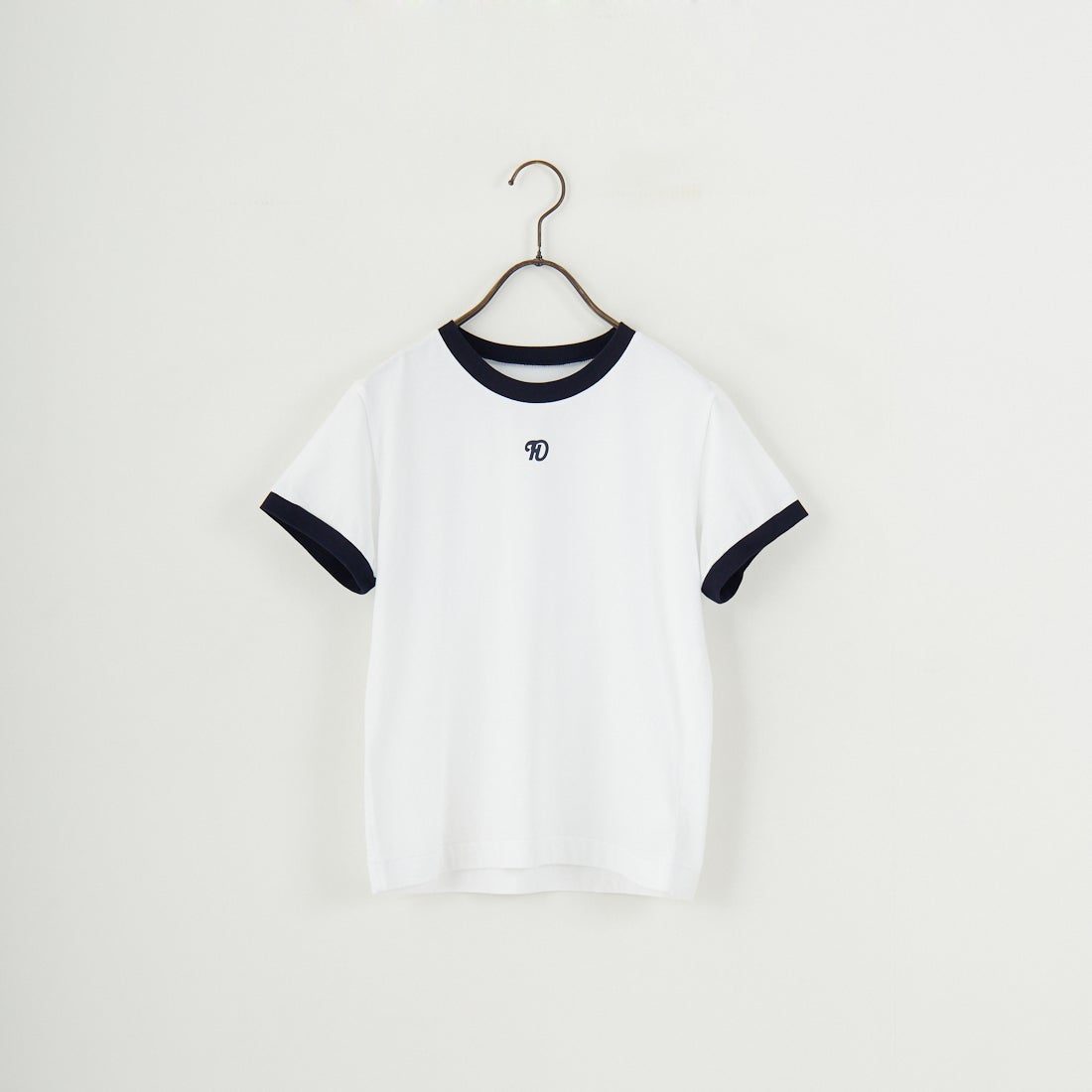 HOLIDAY [ホリデイ] スーパーファイン リンガーTシャツ [25101012] WHITE/NAVY